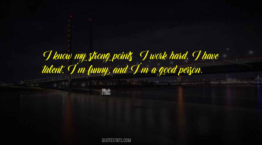 Quotes About Hard Work And Talent #1806178