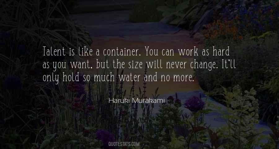 Quotes About Hard Work And Talent #430111