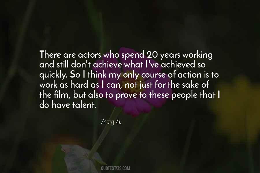 Quotes About Hard Work And Talent #717153