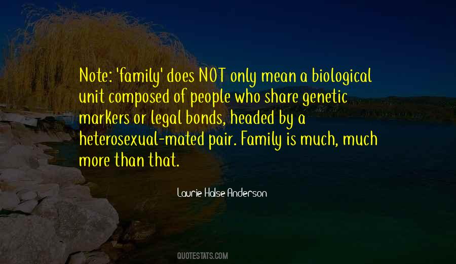 Heterosexual Family Quotes #1302708