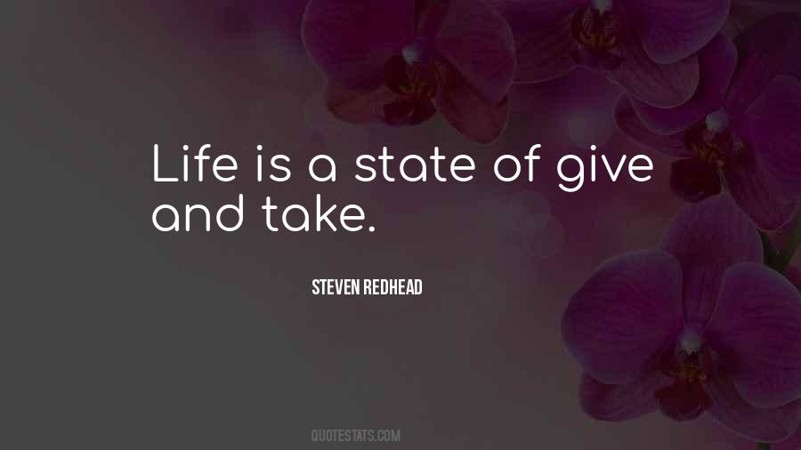 Quotes About Give And Take #391528