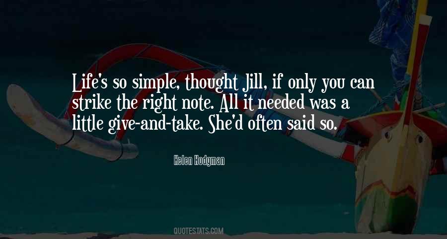 Quotes About Give And Take #535108