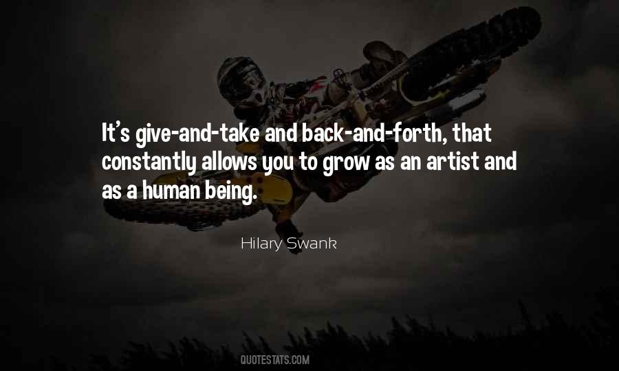 Quotes About Give And Take #760570