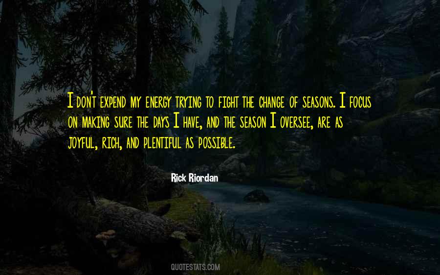Quotes About Seasons Change #1052337