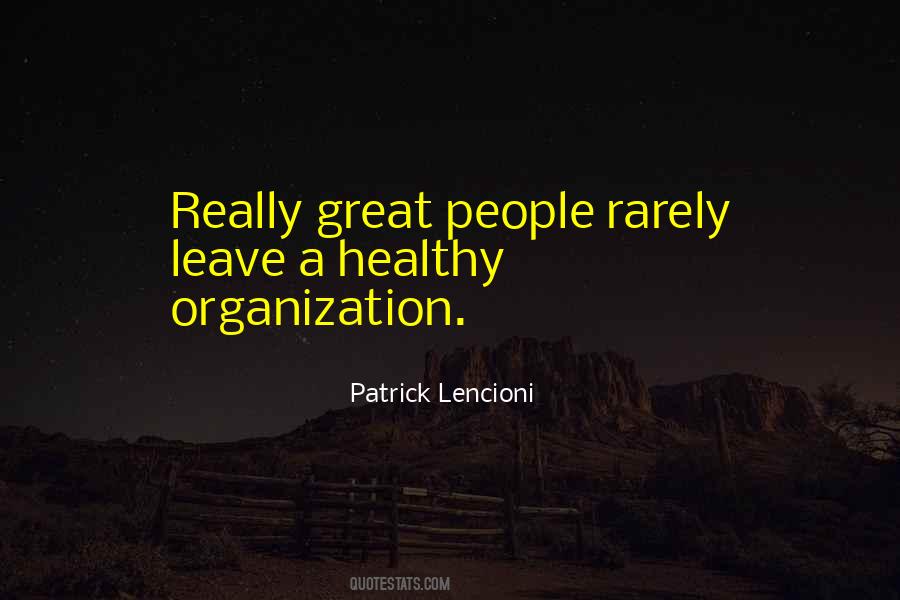 Great Organization Quotes #472242