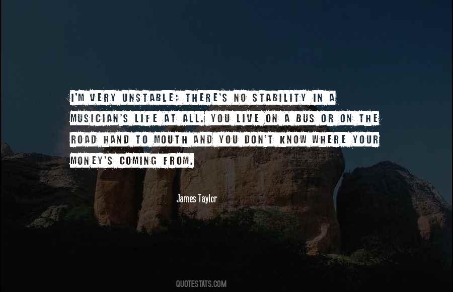 Quotes About Stability In Life #1766207