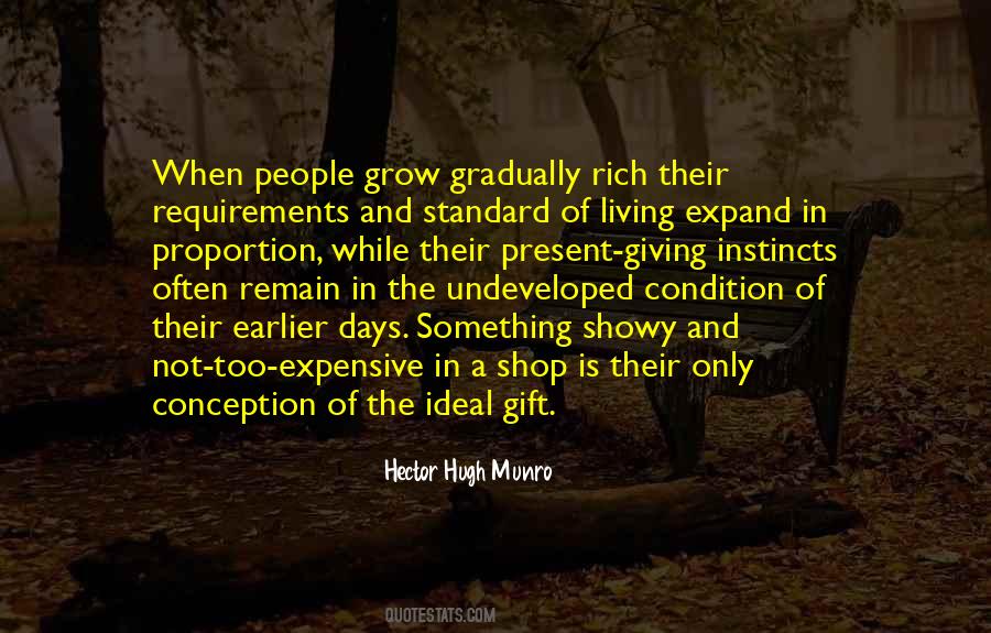 Quotes About Standard Of Living #139130