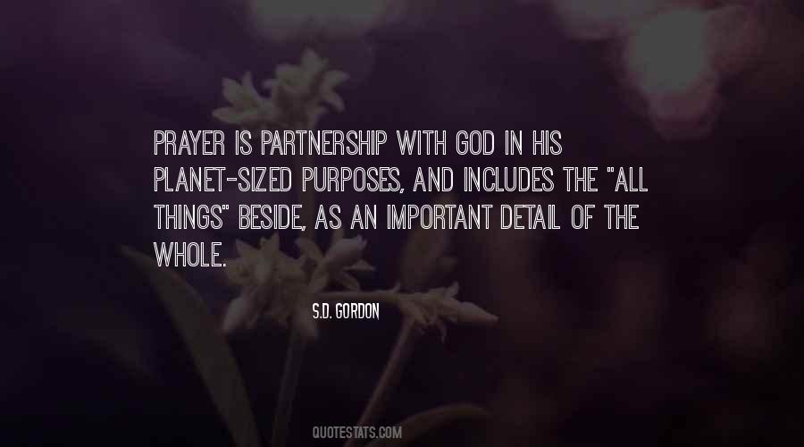Quotes About Partnership With God #1091255