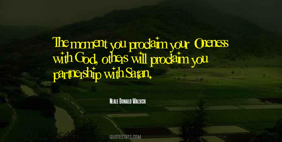 Quotes About Partnership With God #1551050