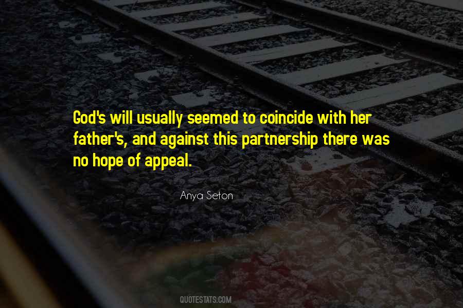 Quotes About Partnership With God #1840670