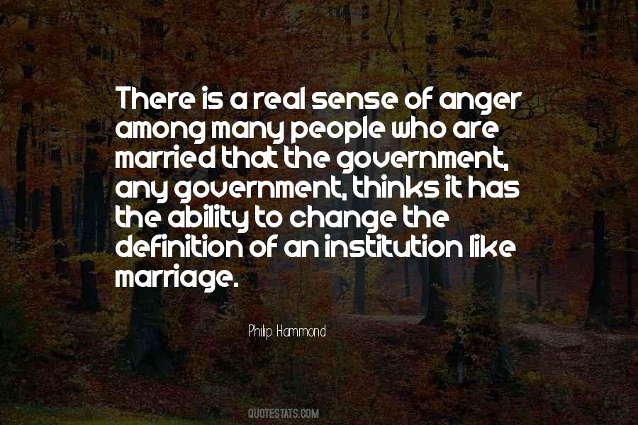 Quotes About Institution Of Marriage #1083213