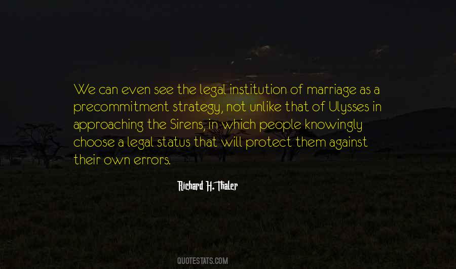 Quotes About Institution Of Marriage #1106372