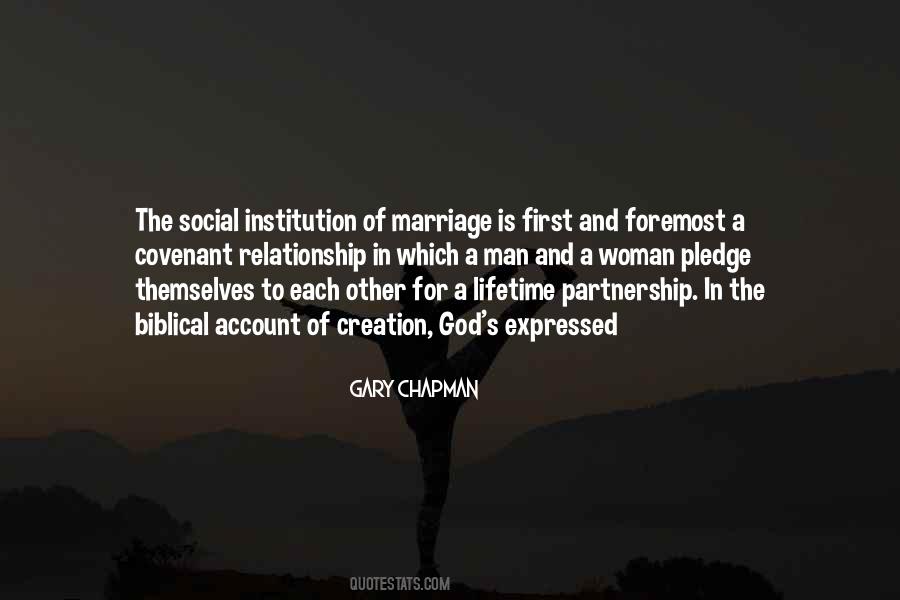 Quotes About Institution Of Marriage #532259