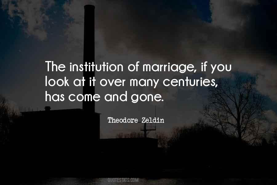 Quotes About Institution Of Marriage #885925