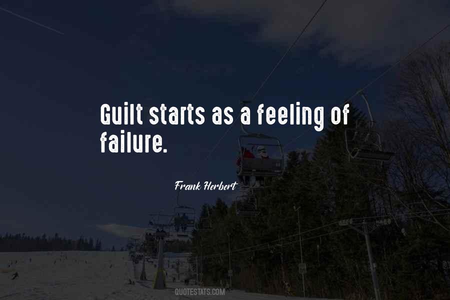Feeling Guilt Quotes #1748038