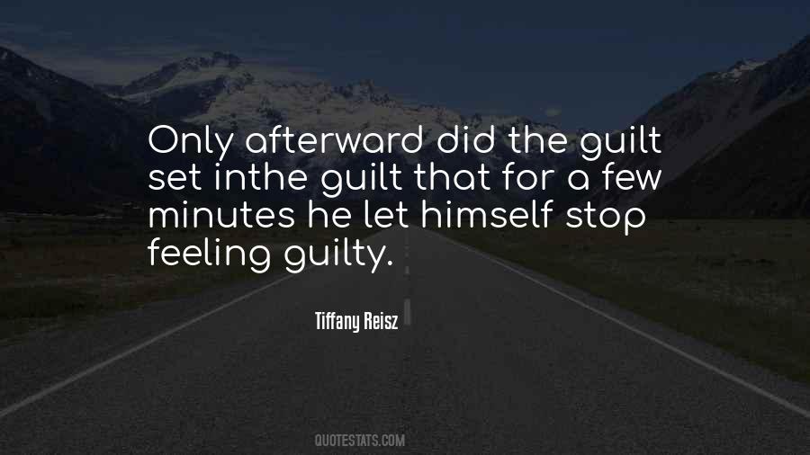 Feeling Guilt Quotes #60720