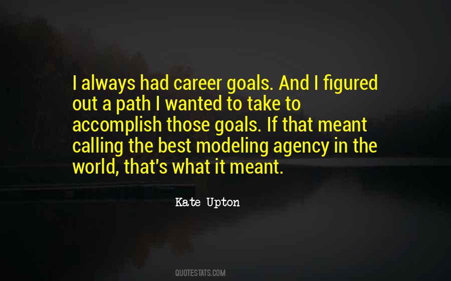 Quotes About Career Goals #719760