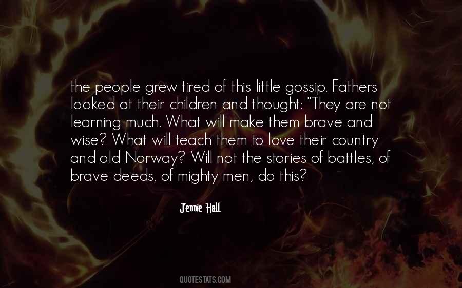Quotes About Old Fathers #1464343