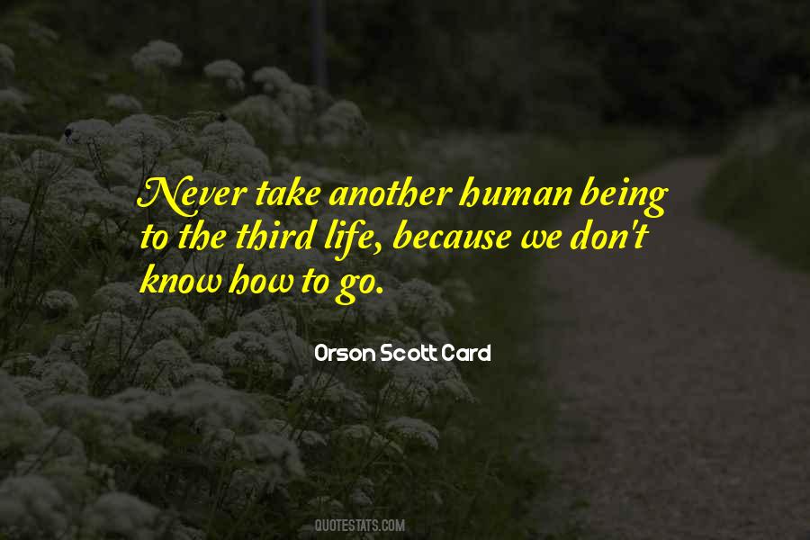 Another Human Quotes #1251398