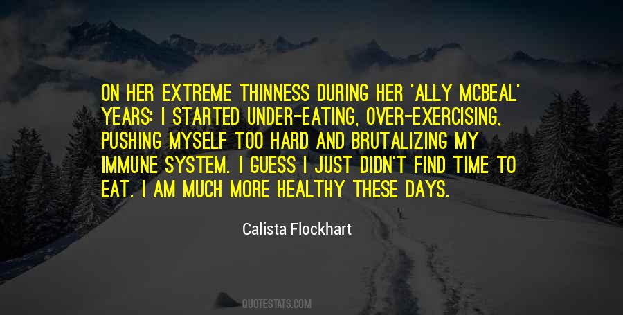 Quotes About Eating And Exercise #1070349