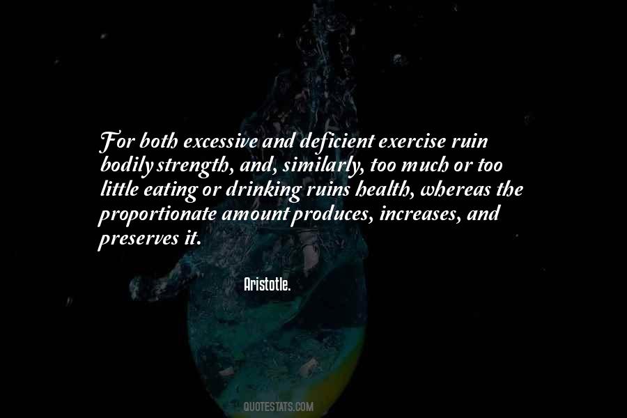 Quotes About Eating And Exercise #404980