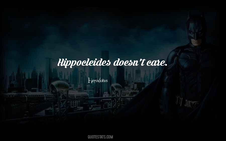 Hippocleides Quotes #1073172