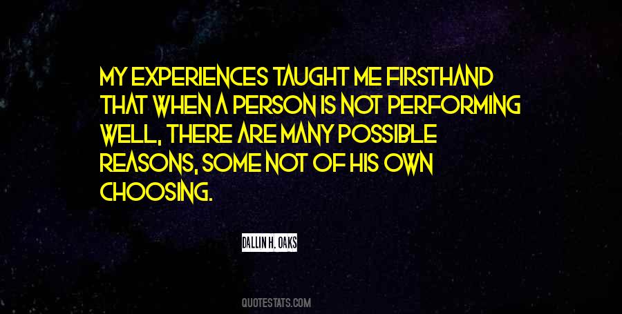 Quotes About Not Choosing Me #1296865