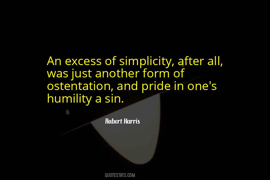 Quotes About Simplicity And Humility #1746213