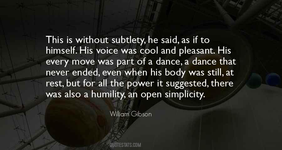 Quotes About Simplicity And Humility #62154