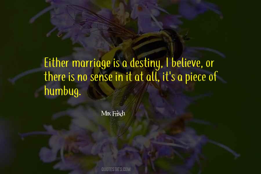 Quotes About Destiny And Marriage #1241791