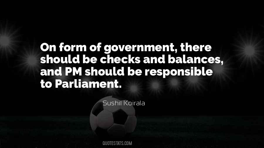 Quotes About Responsible Government #1420313