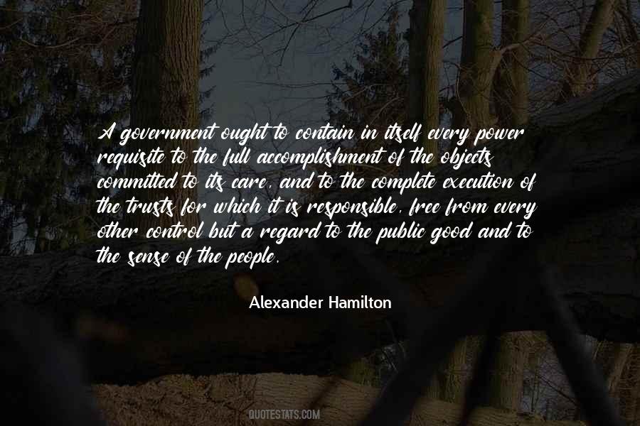 Quotes About Responsible Government #1597895