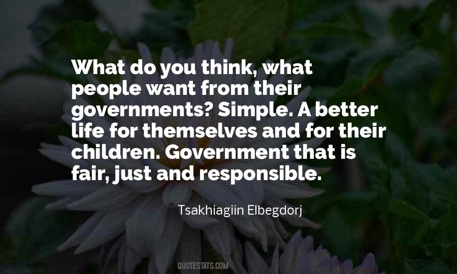 Quotes About Responsible Government #972347