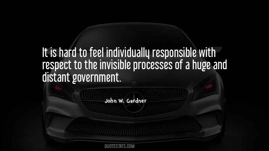 Quotes About Responsible Government #974817