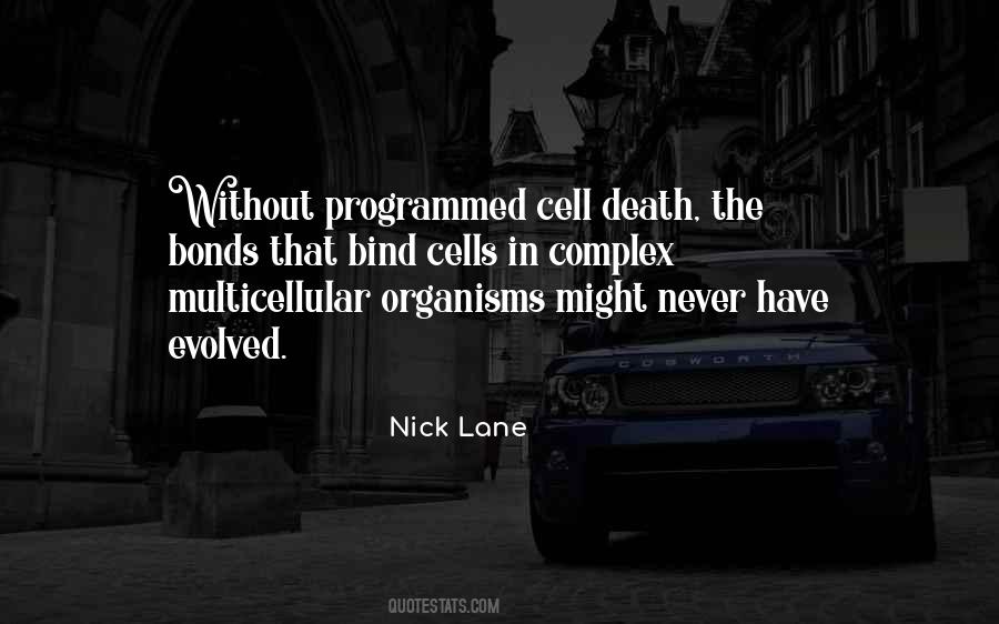Cell Death Quotes #635616