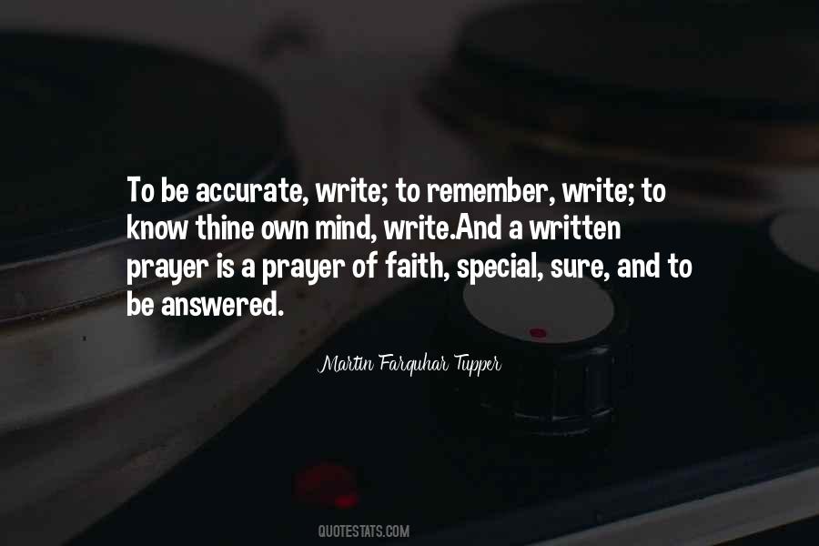 Quotes About Faith And Prayer #145714