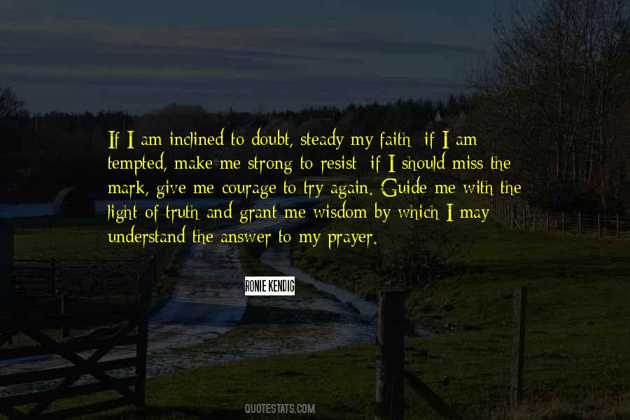 Quotes About Faith And Prayer #224089