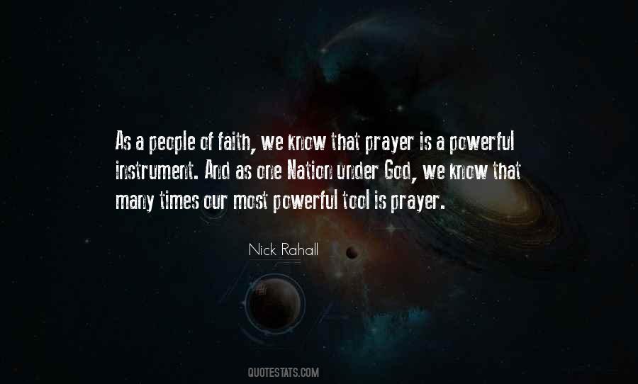Quotes About Faith And Prayer #346502