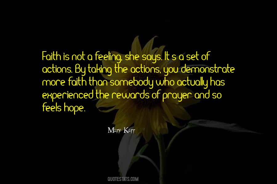 Quotes About Faith And Prayer #509455