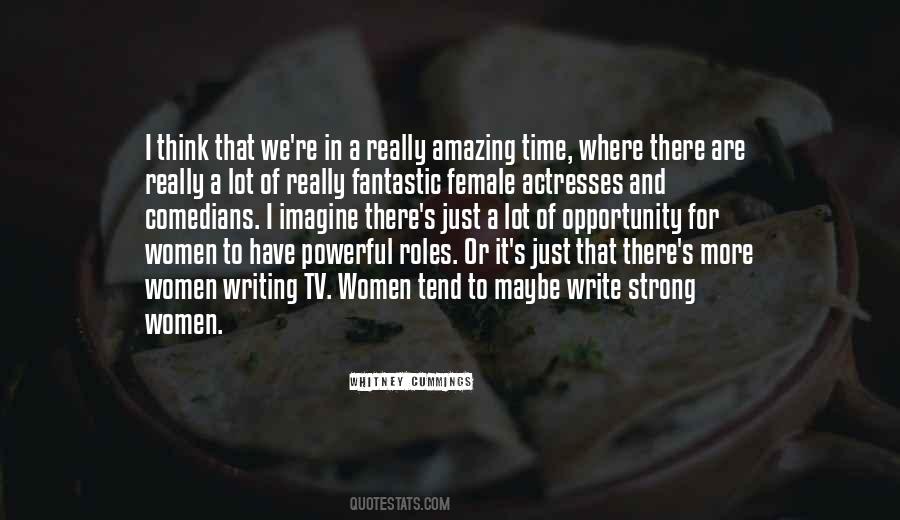 Quotes About Female Comedians #1467432