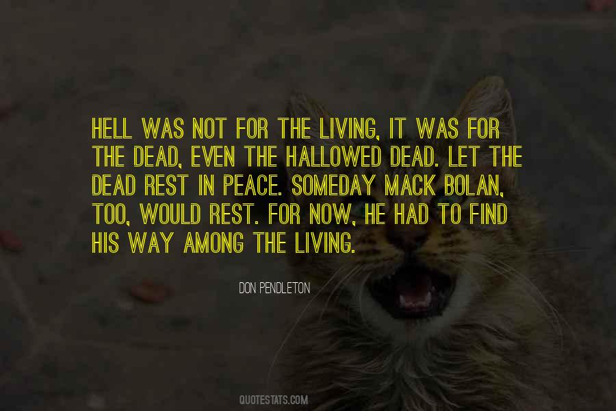 Quotes About Rest In Peace #354096