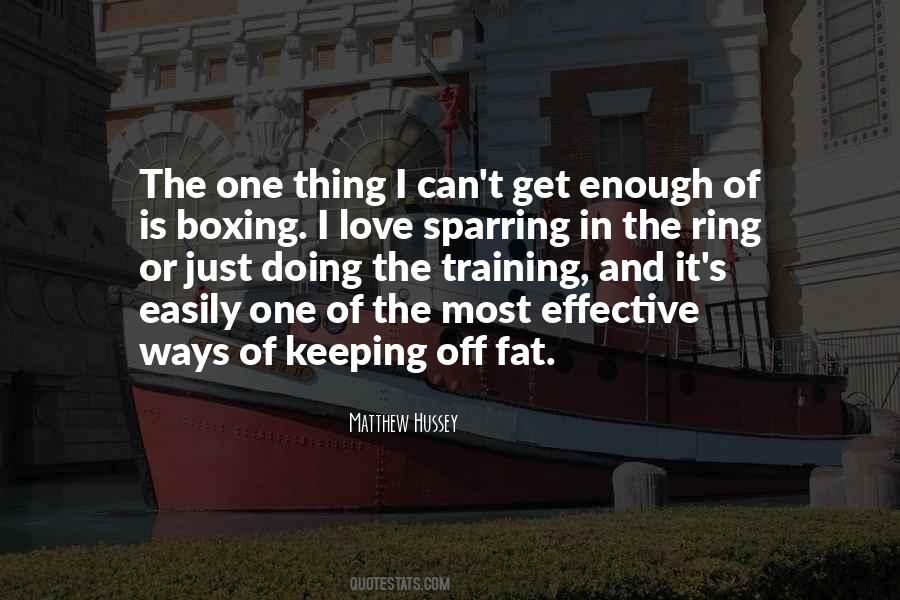 Quotes About Boxing Training #1043775