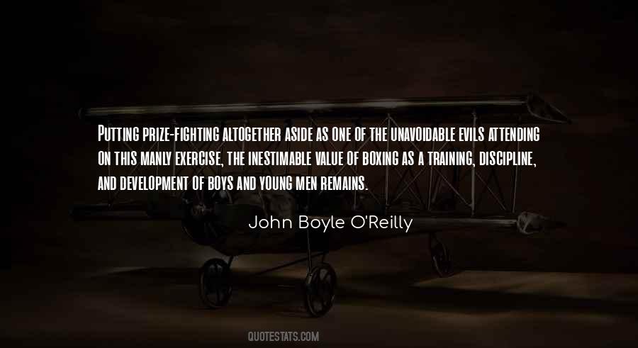 Quotes About Boxing Training #1135323