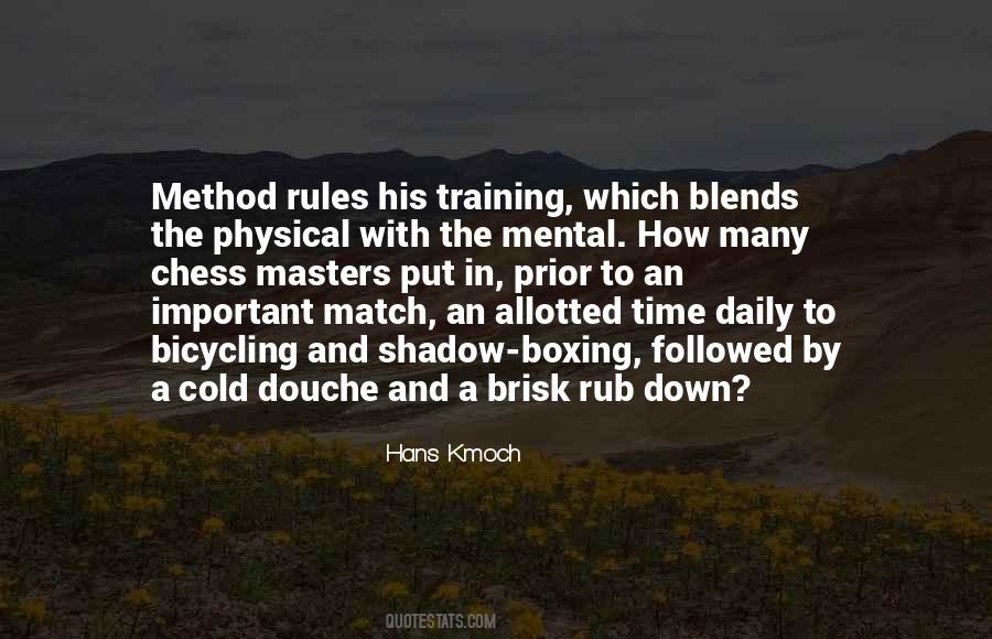 Quotes About Boxing Training #899657
