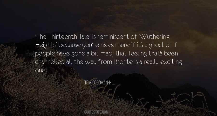 Quotes About Wuthering Heights #1497513