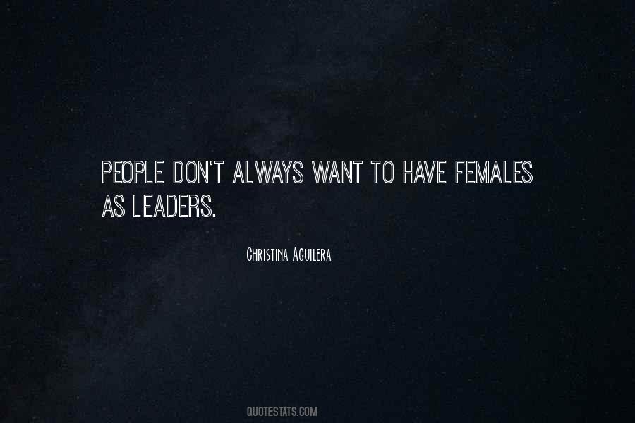 Females People Quotes #1021267