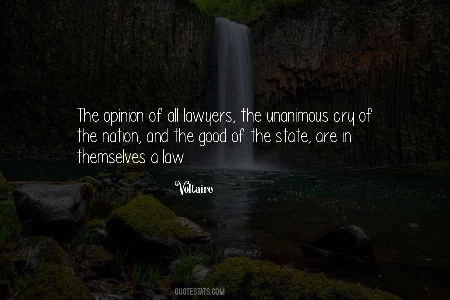 Quotes About Good Law #29467