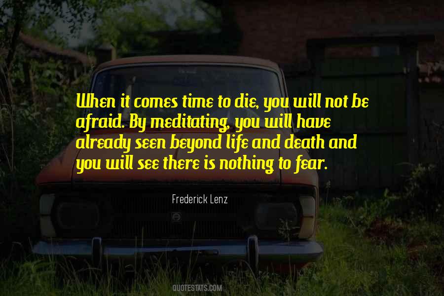 Beyond Death Quotes #596867