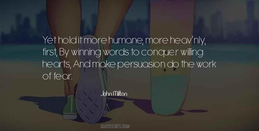 Winning Hearts Quotes #64177