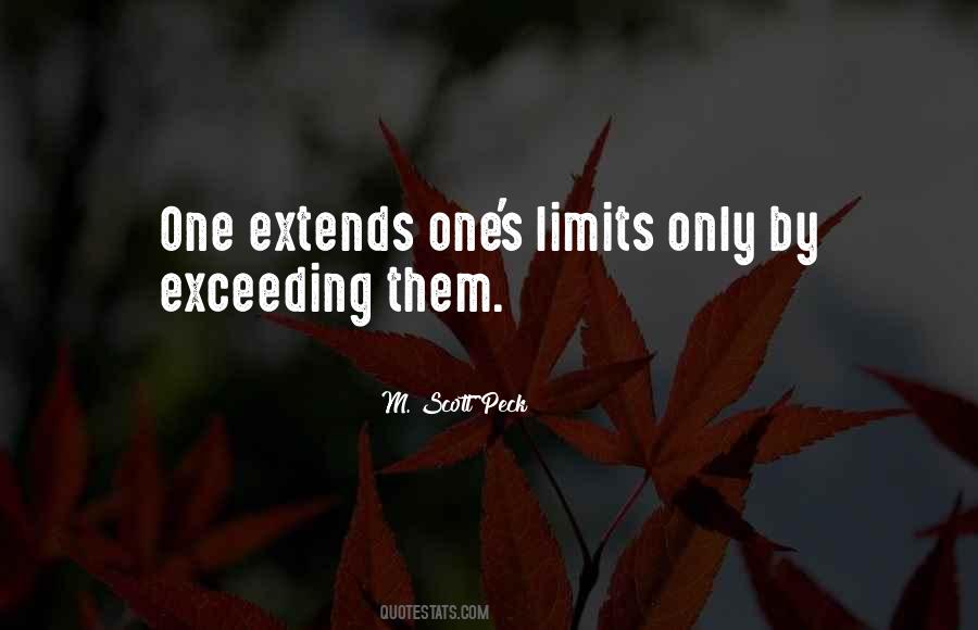 Quotes About Exceeding #1553247